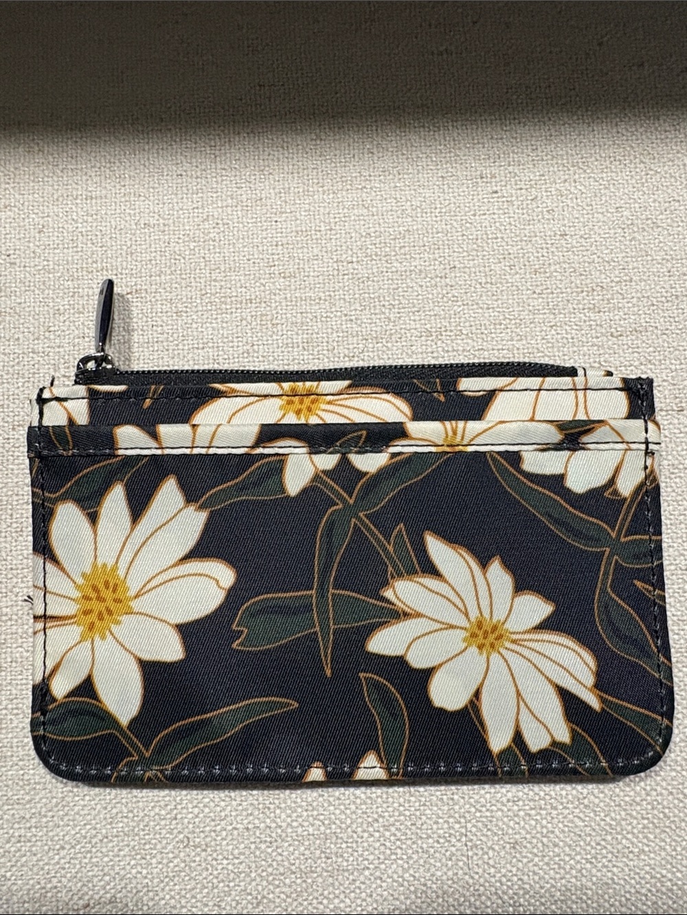 lug Floral Cardholder RFID with Embroidered Bird - Picture 4 of 5